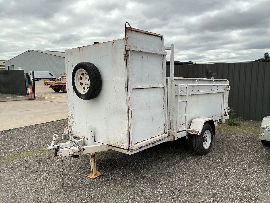 Single Axle Tipper Trailer