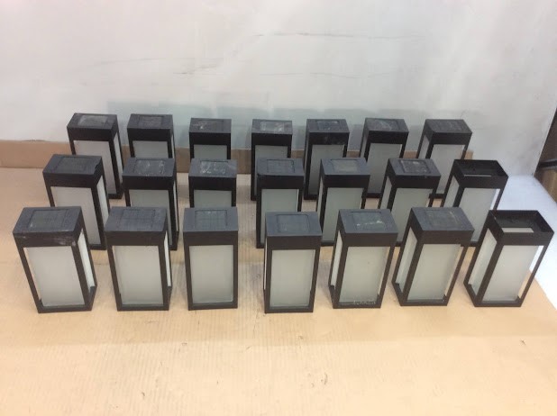 Mixed Brand and Model Outdoor Garden Lantern Post Light (Lot of 21)