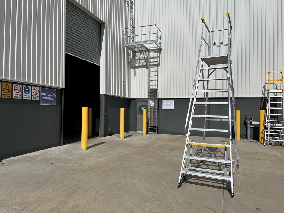 Baileys Ladderweld Professional Industrial Aluminium Ladder