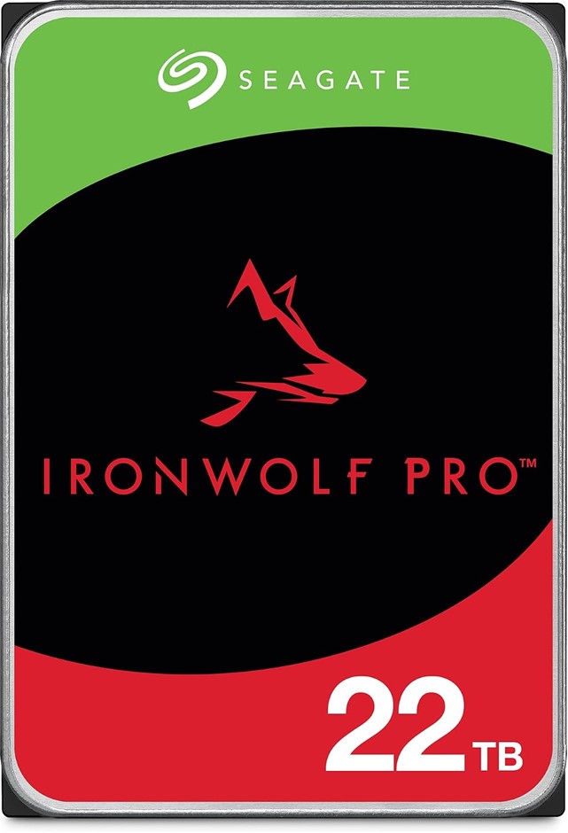 SEAGATE Ironwolf Pro Serial ATA III 22000 GB Internal Hard Drive, 3.5 Inch