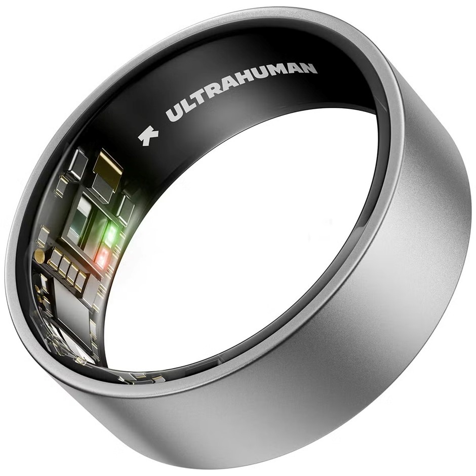 ULTRAHUMAN Ring AIR Raw Titanium Size 9 UHRA-RT-09. Buyers Note - Discount