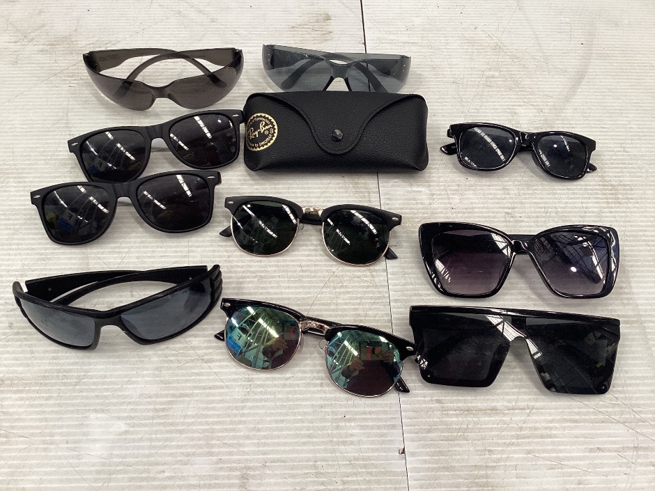Mixed Lot Sunglasses Happy Hour and Oroton, unknown brands
