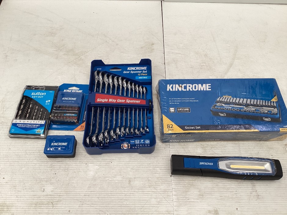 Kincrome K28003 82-Piece 1/4" Drive Socket Set