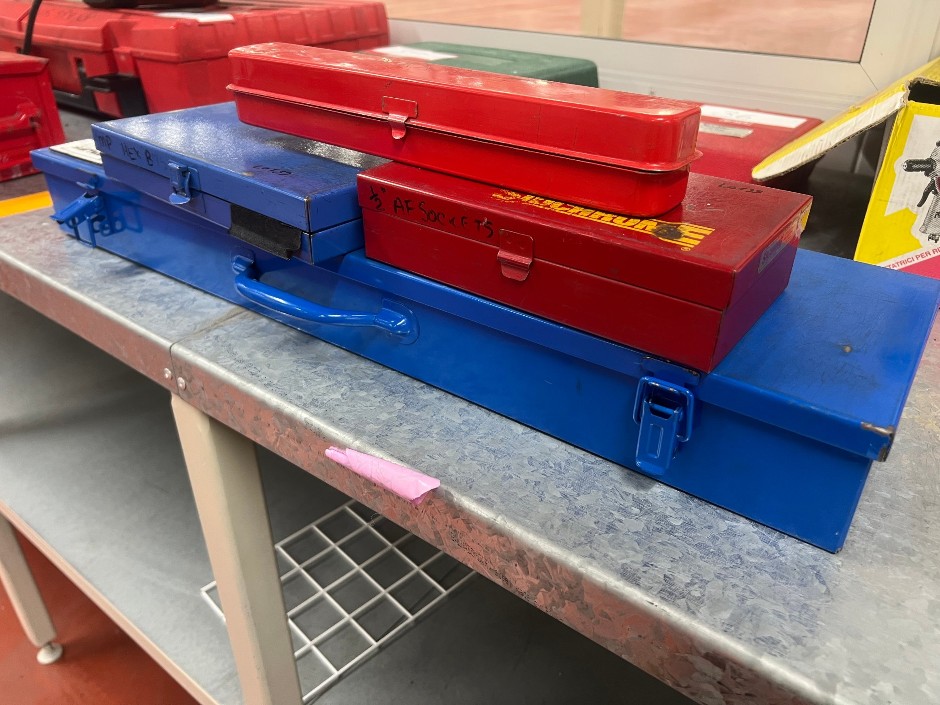 Air impact socket set, HEX Bit sockets, a/f socket set and tube bender