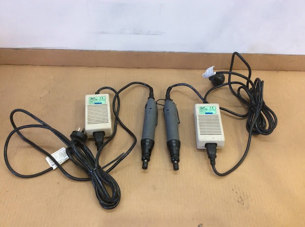 ASA 4500 Electric Screwdrivers with APS-35E Power Supply (Lot of 2)
