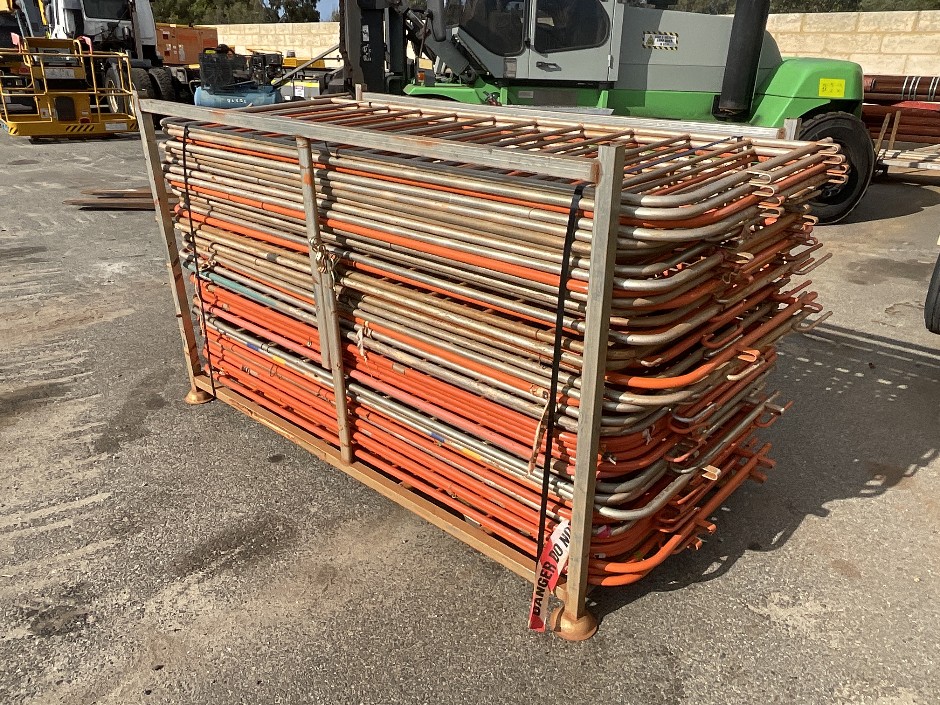 Crate of Temporary Fencing