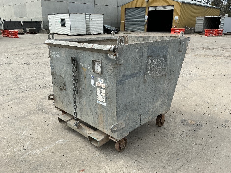 <p>1.4 Cubic Metre Tipper Bin</p>