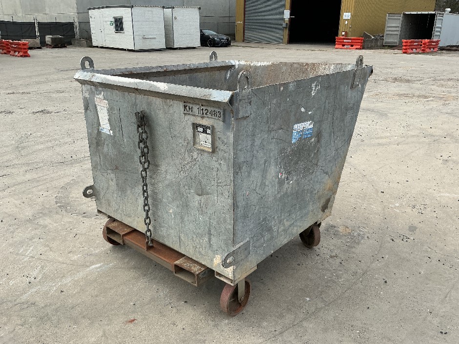 <p>1.4 Cubic Metre Tipper Bin</p>