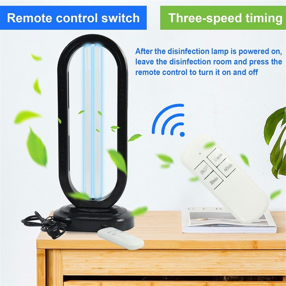 OzoneUV 360° Ultraviolet Disinfection Lamp – Bulk Sale: 6 Units