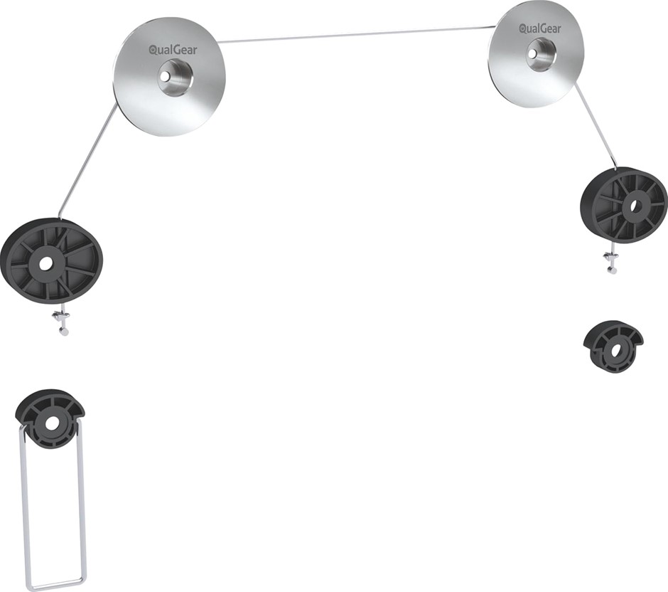 5 x QUALGEAR QG-TM-001 37-Inch to 70-Inch Universal Ultra Slim Low Profile