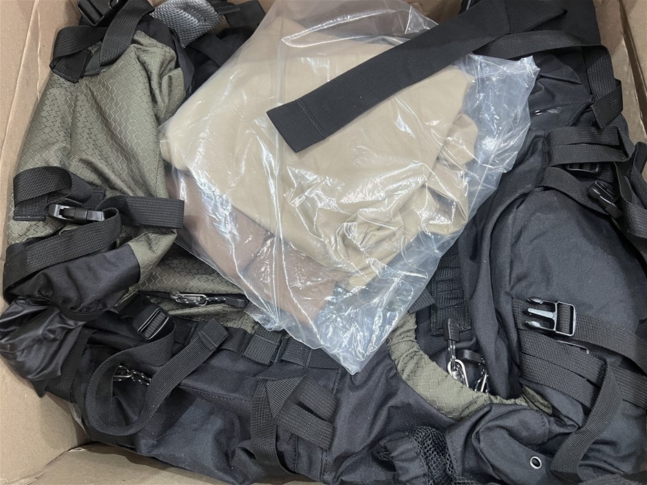 Assorted box Of Bags & Backpacks. NB: Photo as is. Some Not in Original Pac