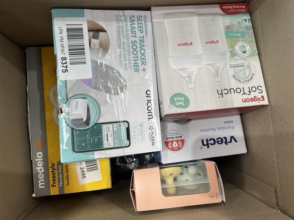 5 x Assorted Baby Products. NB: Photo as is. Some Not in Original Packaging