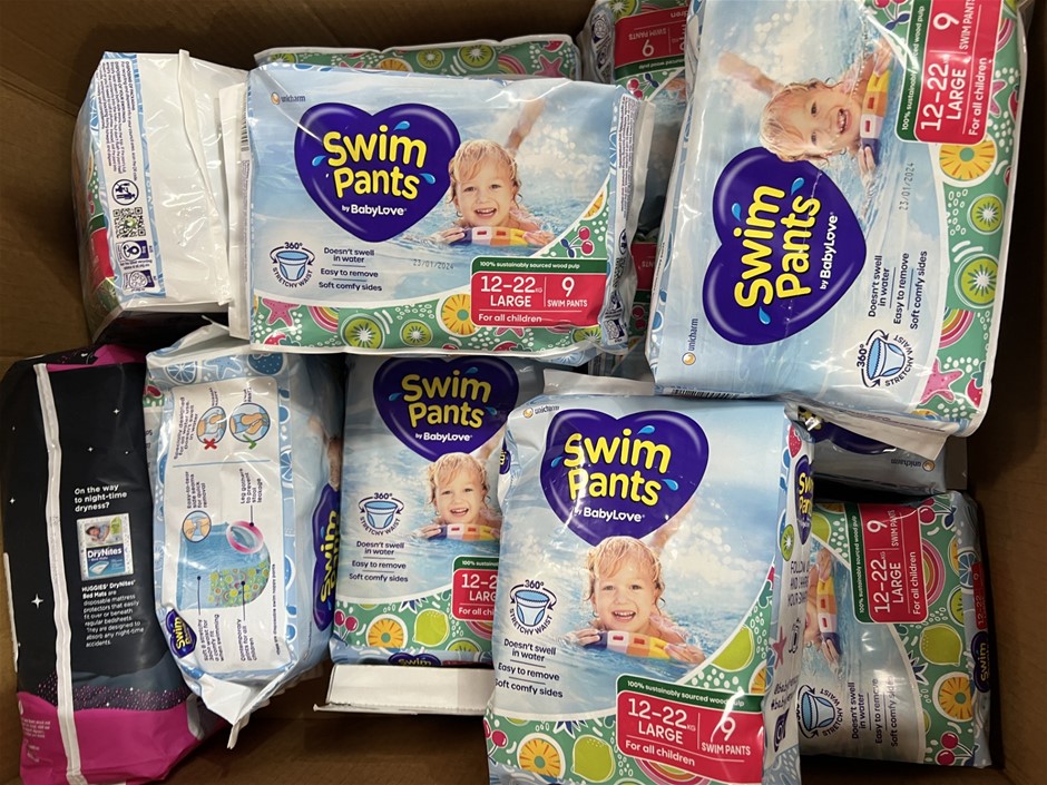 9 x Assorted Baby Products. NB: Photo as is. Some Not in Original Packaging