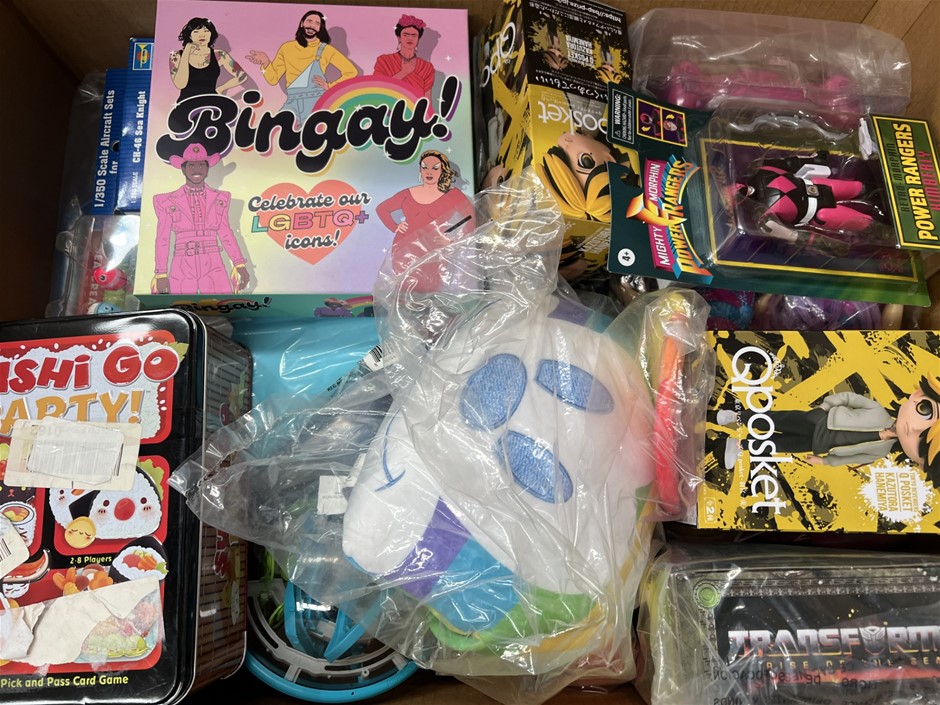 12 x Assorted Kids Toys. NB: Photo as is. Some Not in Original Packaging, S