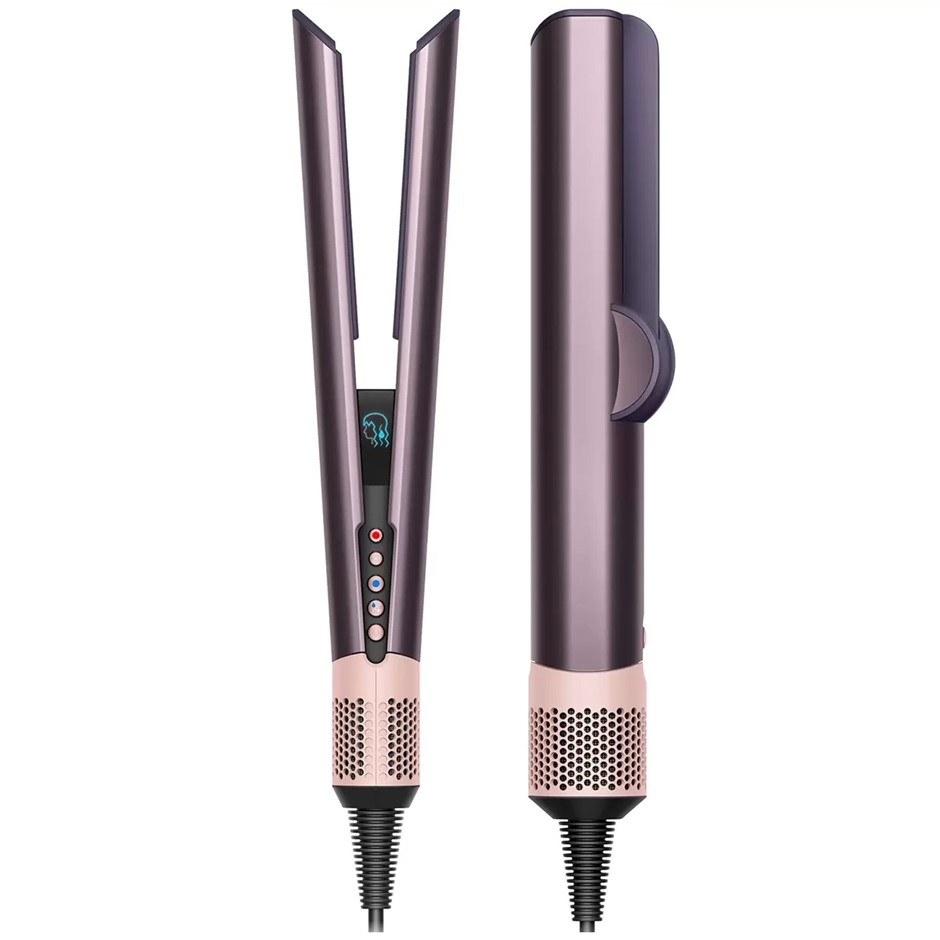DYSON Airstrait Straightener, Jasper Plum, Model 599061-01.