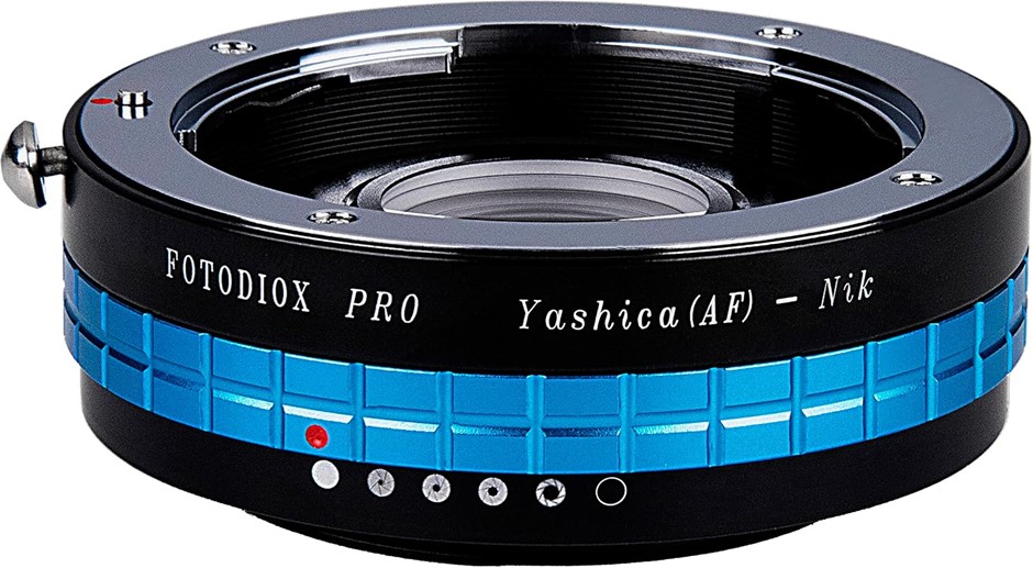 Fotodiox Pro Lens Mount Adapter - Yashica 230AF (YAF, Y230AF) Lens to Nikon