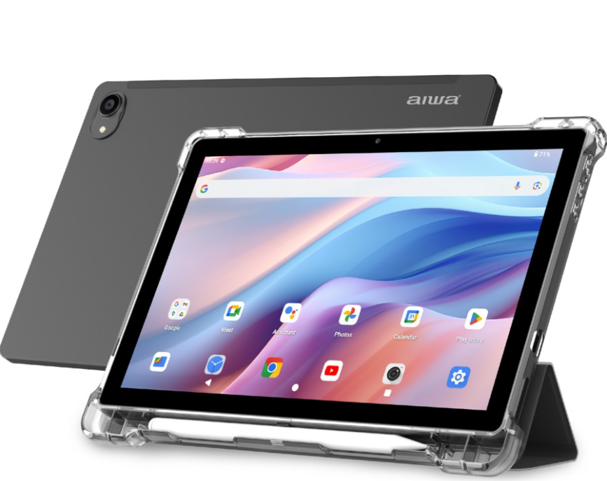 10.1” Pro Smart Tablet with Magnetic Keyboard Case & Stylus NB: minor use