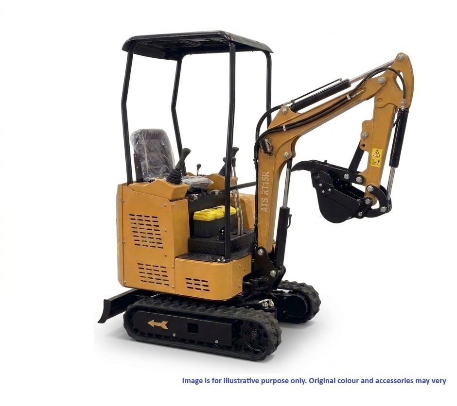 <p>Unused 2026 Atspower ATS-RT15R Mini Excavator</p>