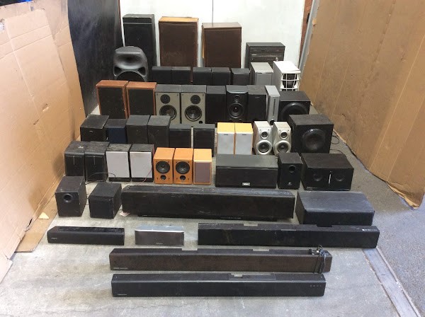 Panasonic/Logitech Mixed Brand and Model Speaker System