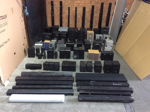 DELL/Logitech/Sony Mixed Brand and Model Speaker Systems