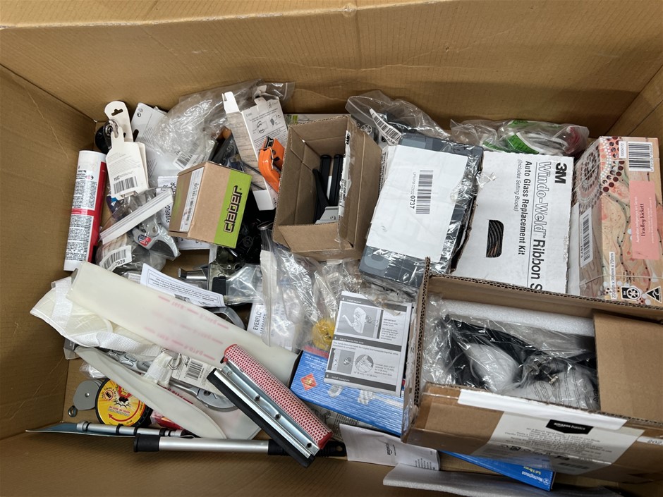 10 x Assorted Hardware Products. NB: Photo as is. Some Not in Original Pack