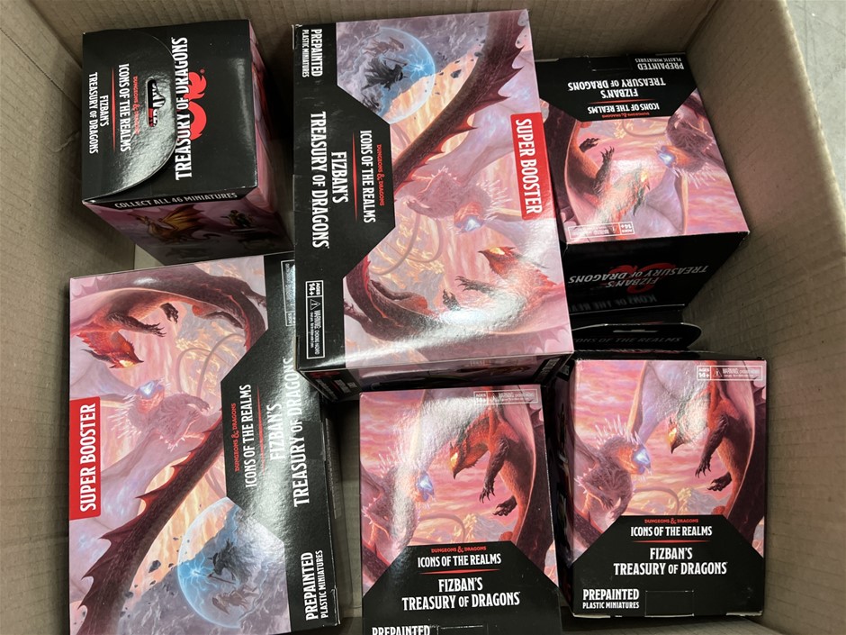 Assorted Box Of Dungeons & Dragons Figurines. NB: Photo as is. Some Not in