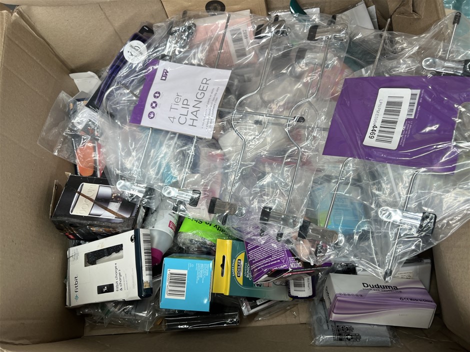 Assorted Box Of Home/Kitchenware Products. NB: Photo as is. Some Not in Ori