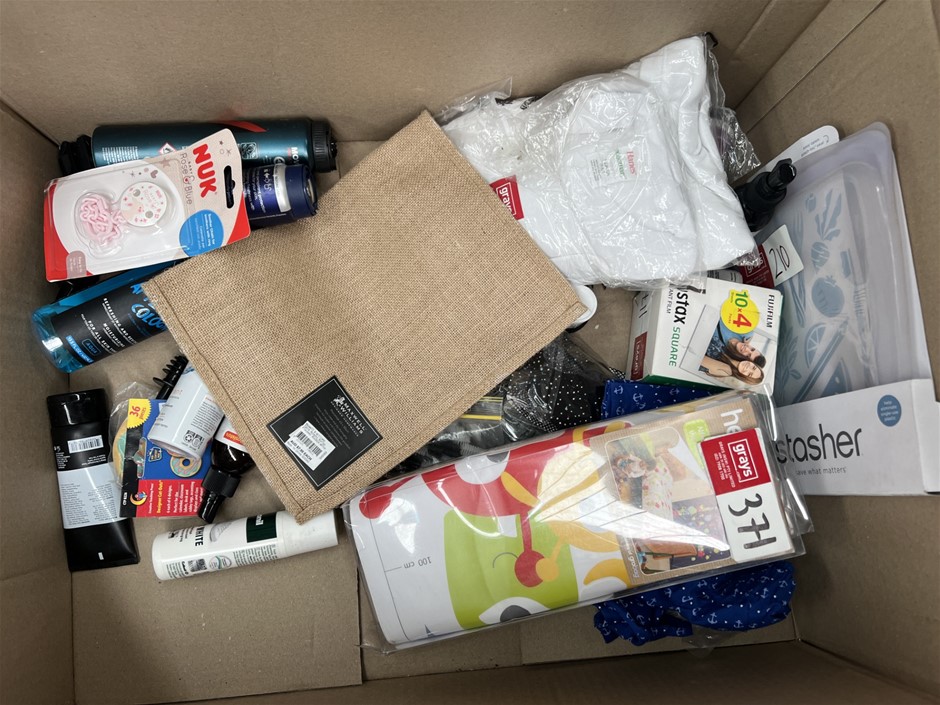 Assorted Box Of Home Products. NB: Photo as is. Some Not in Original Packag