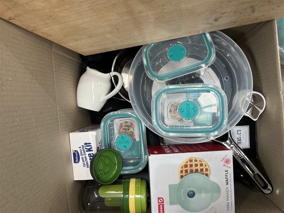 Assorted Homeware products. NB: Photo as is. Some Not in Original Packaging