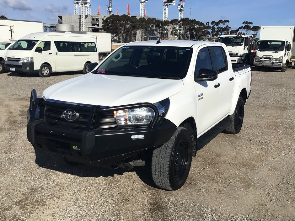 2017 Toyota Hilux 4x4 SR GUN126R Turbo Diesel Automatic Utility