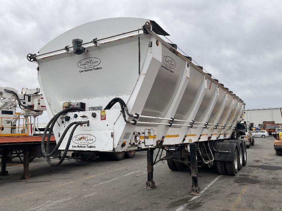 2018 AMS S3 33 SCT Trailer Tri-Axle