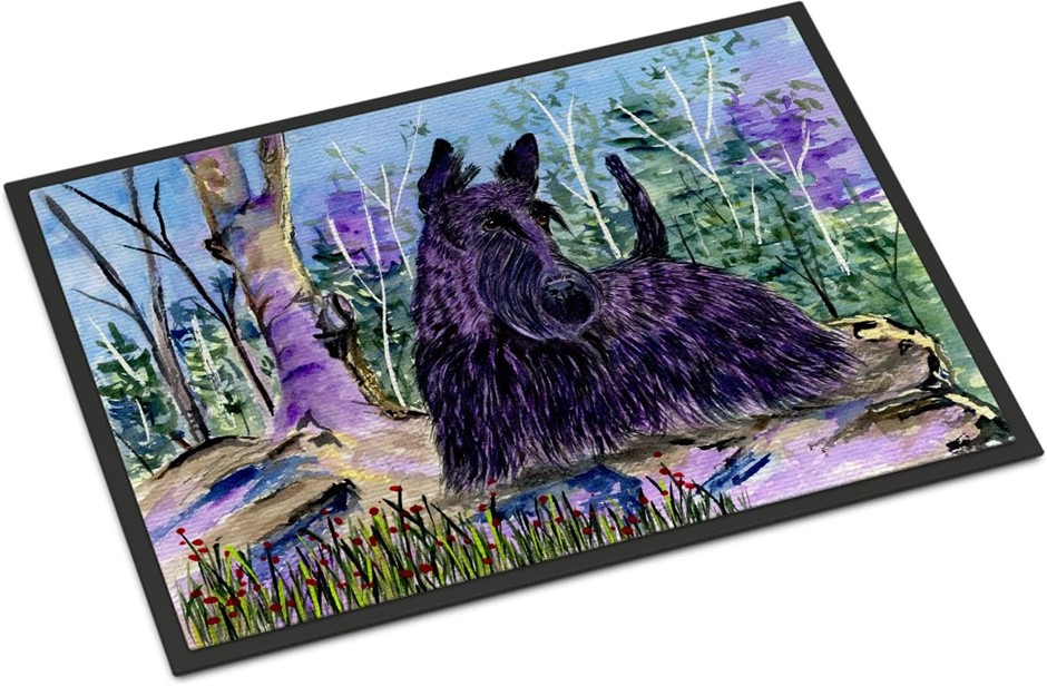 CAROLINE'S TREASURES 18" x 27" Scottish Terrier Doormat, Multicolour, SS866