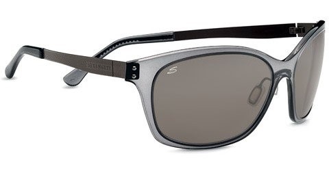 SERENGETI Sara 7832 Polarized Sunglasses, Crystal Dark Grey. RRP: $149.97.