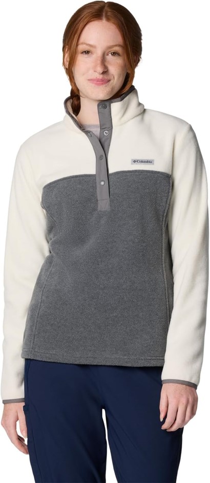 COLUMBIA Women's Benton Springs Half Snap Pull Over Jumper, Size S, AL5771.