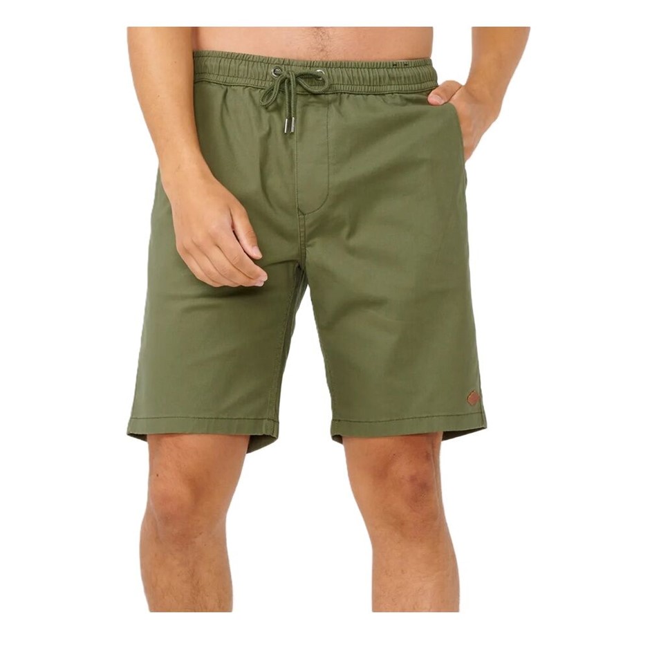 RIP CURL Men's Classic Surf 19" Volley Shorts. Size L, Dark Olive. RRP: $70
