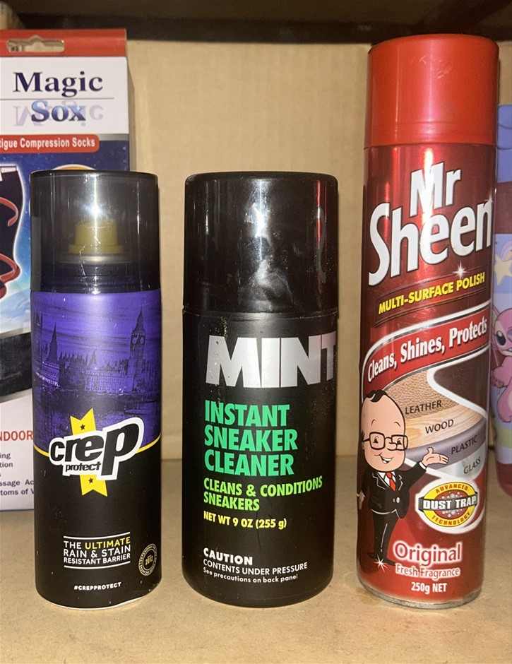 1x Crep Protect, 1x Sneaker Cleaner, 1x Multi-Surface Polish