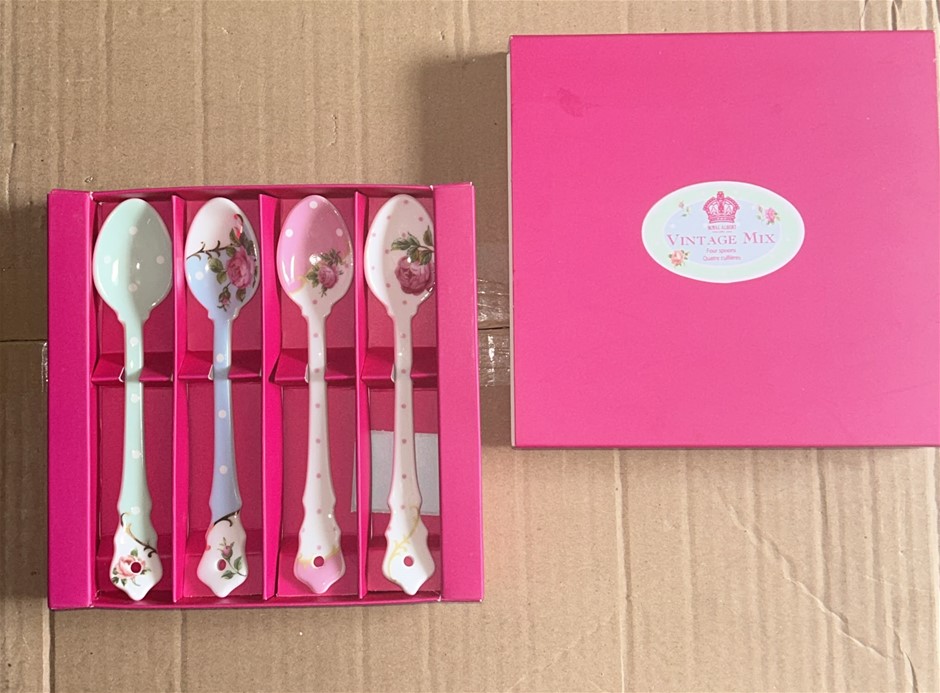 Royal Albert Vintage Mix Ceramic Spoons Set