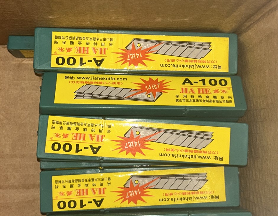 10x JIA HE A-100 Cases of Blades