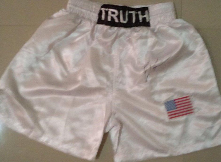 ERROL THE TRUTH SPENCE SIGNED BOXING SHORTS