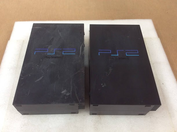 Sony PlayStation 2 SCPH-39002&SCPH-50002 Console (Lot of 2)