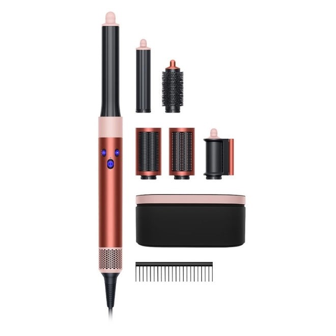DYSON Airwrap Multistyler Dryer Complete Long, Strawberry Bronze/Blush Pink