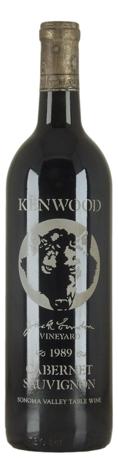 Kenwood Jack London Vineyard Cabernet Sauvignon 1989 (1x 750mL), California