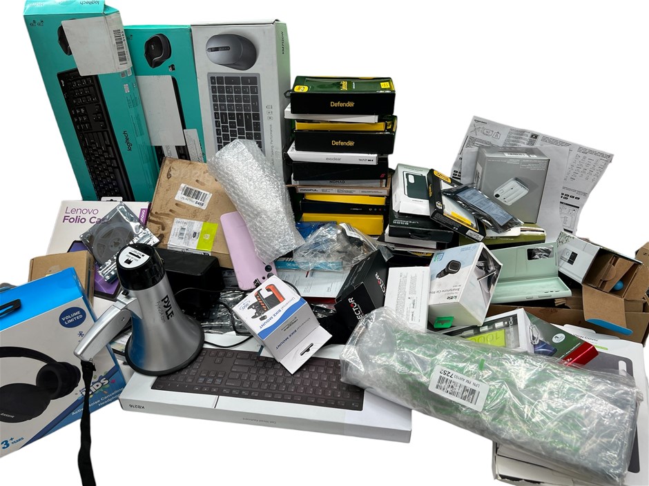 Assorted Electronics & Accessories. (Big Box) NB: Products Are Untested/Con