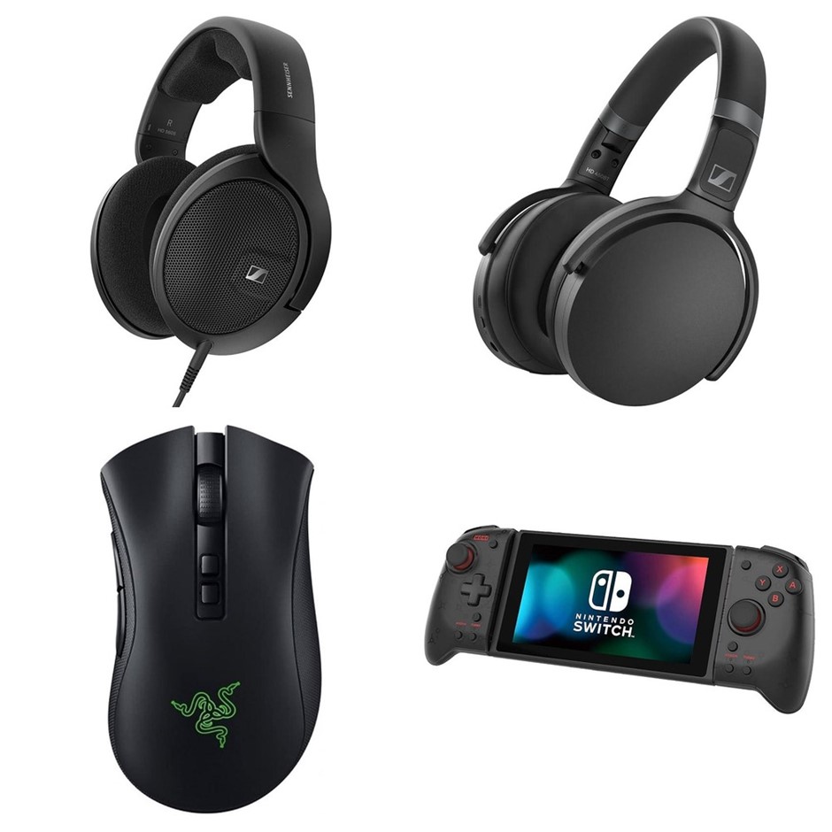 4 x Gaming Accessories. RRP -$800. 1 x SENNHEISER HD 560 S Audiophile Headp