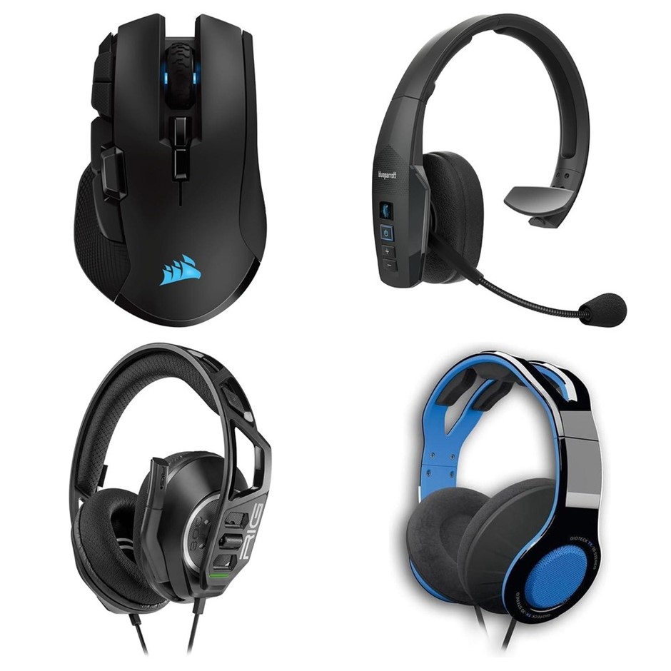 4 x Gaming Accessories. RRP -$400. 1 x CORSAIR IRONCLAW RGB Wireless Gaming