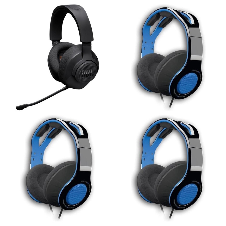 4 x Gaming Headphones. RRP -$300. 1 x JBL Quantum 360 QuantumSURROUND Wirel