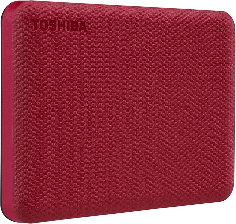 TOSHIBA Canvio Advance V10 4TB USB 3.0 Portable External Hard Drive, Red. N