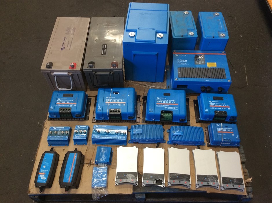 Victron Energy Mixed Solar Power Equipment & Battery Chargers