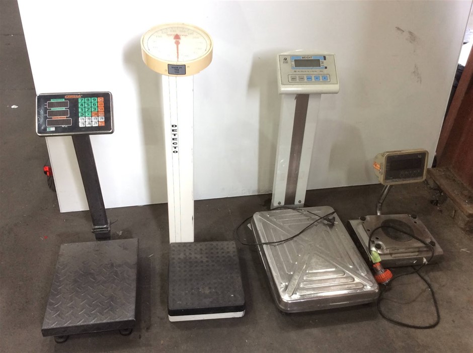 Mixed Brand Platform Scales (Lot of 4)
