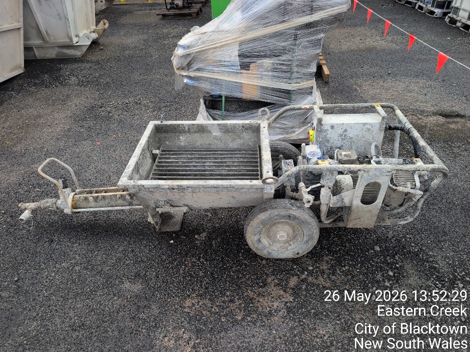 <p>GROUT PUMP (Site ID: 208)</p>